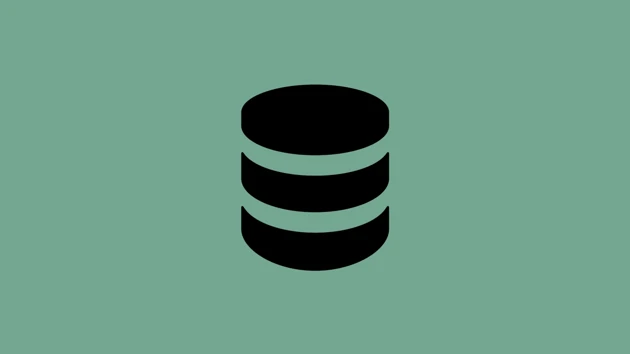stapel som symboliserar en databas